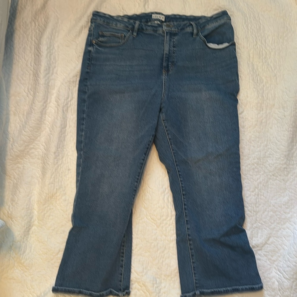 Ava & Viv skinny jeans. Size 20w- cropped jeans